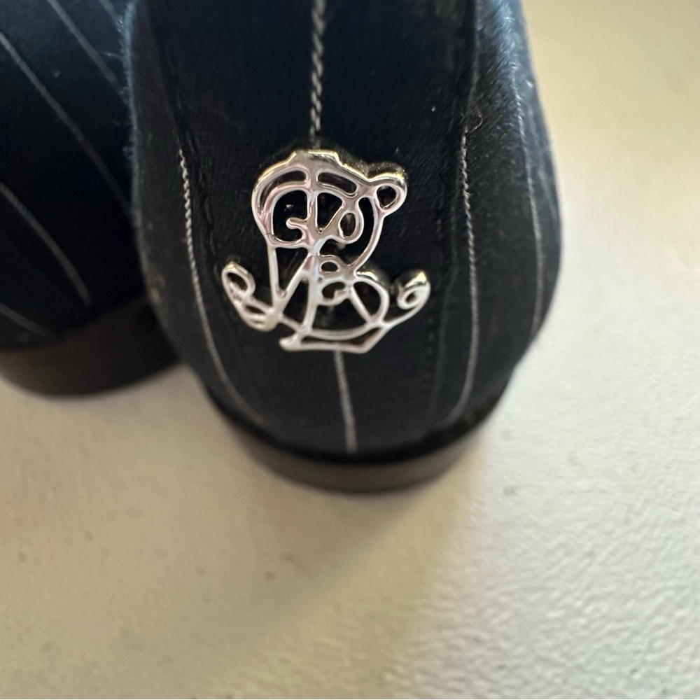 Ralph Lauren womensLaurenMaryna11Oxford shoesin black withwhitepinstripes - Picture 7 of 11